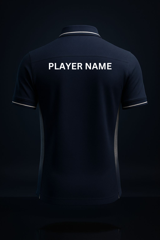 Custom Navy Core Polo