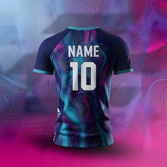 Neon Drift Custom Football Jersey / Kit