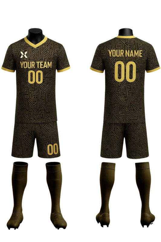 Obsidian Mirage Custom Football Jersey / Kit