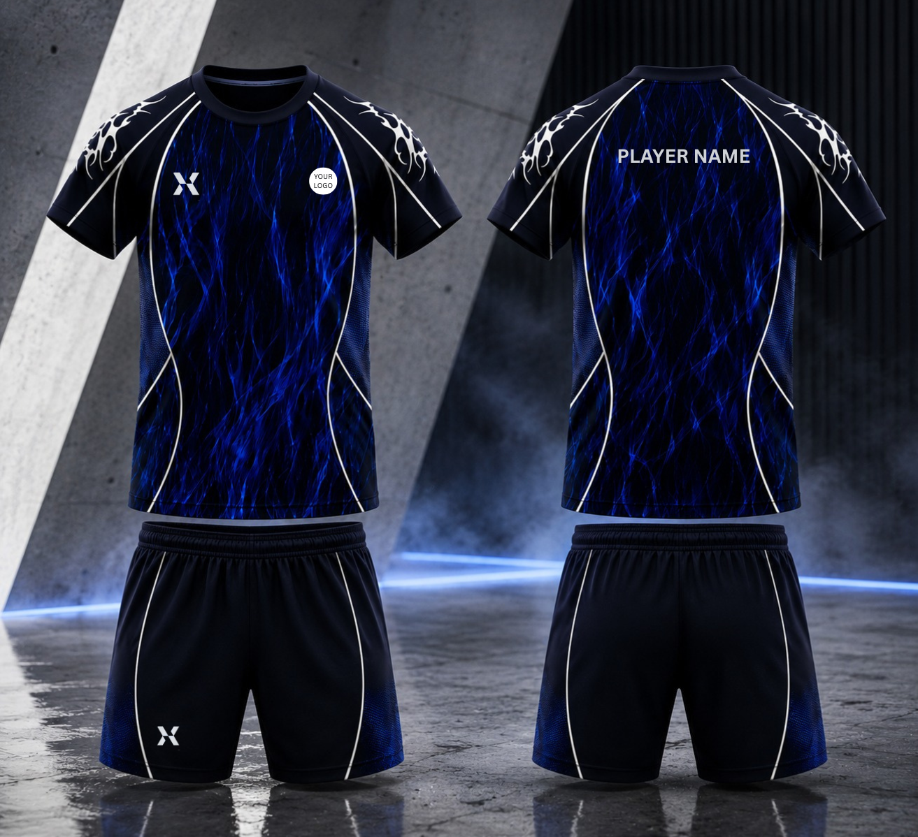 BluePhantom Custom Soccer Jersey / Kit