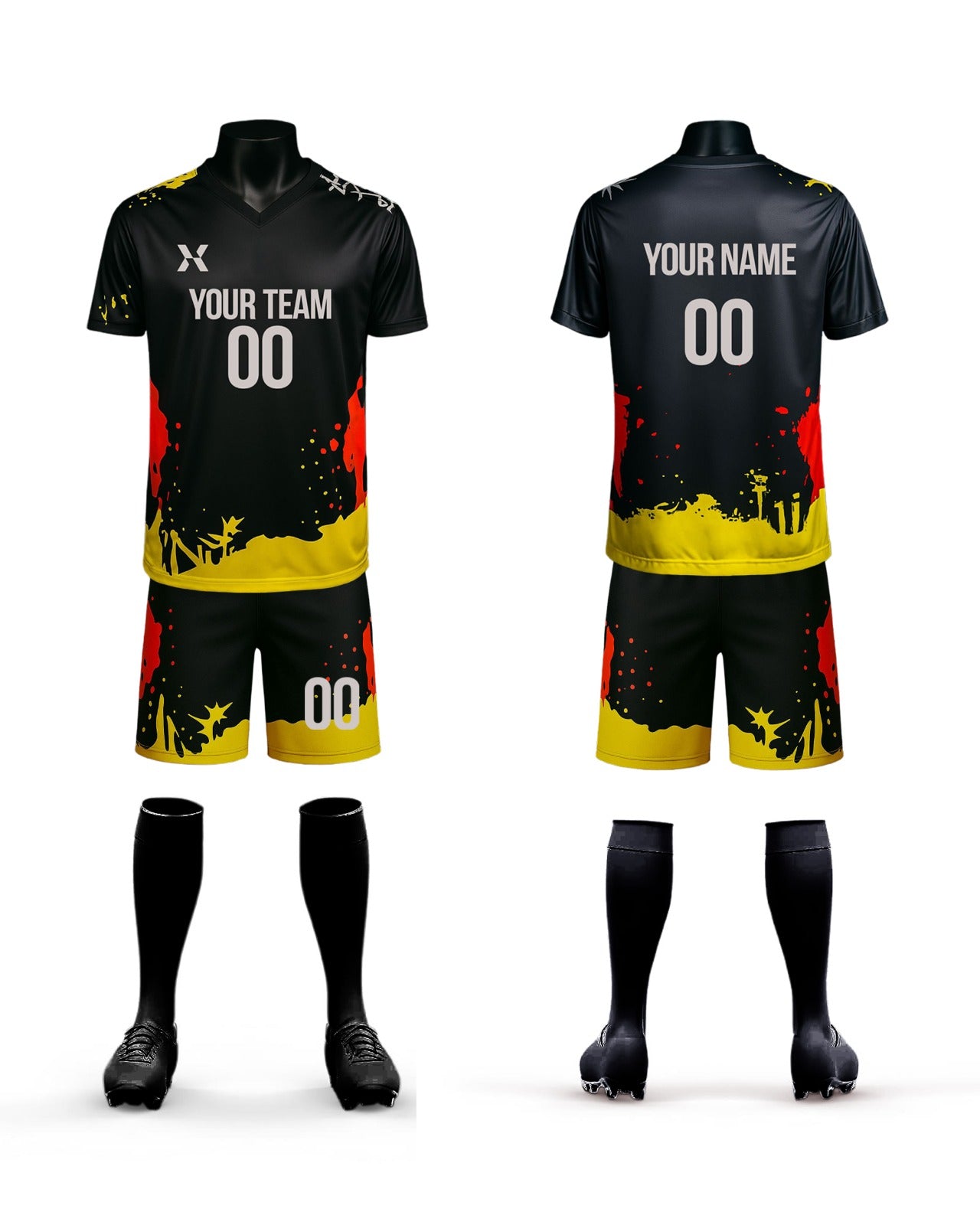 Urban Graffiti Custom Soccer Jersey / Kit