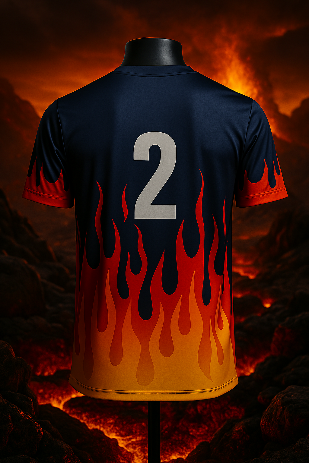 Blazing Inferno Custom Soccer Jersey / Kit